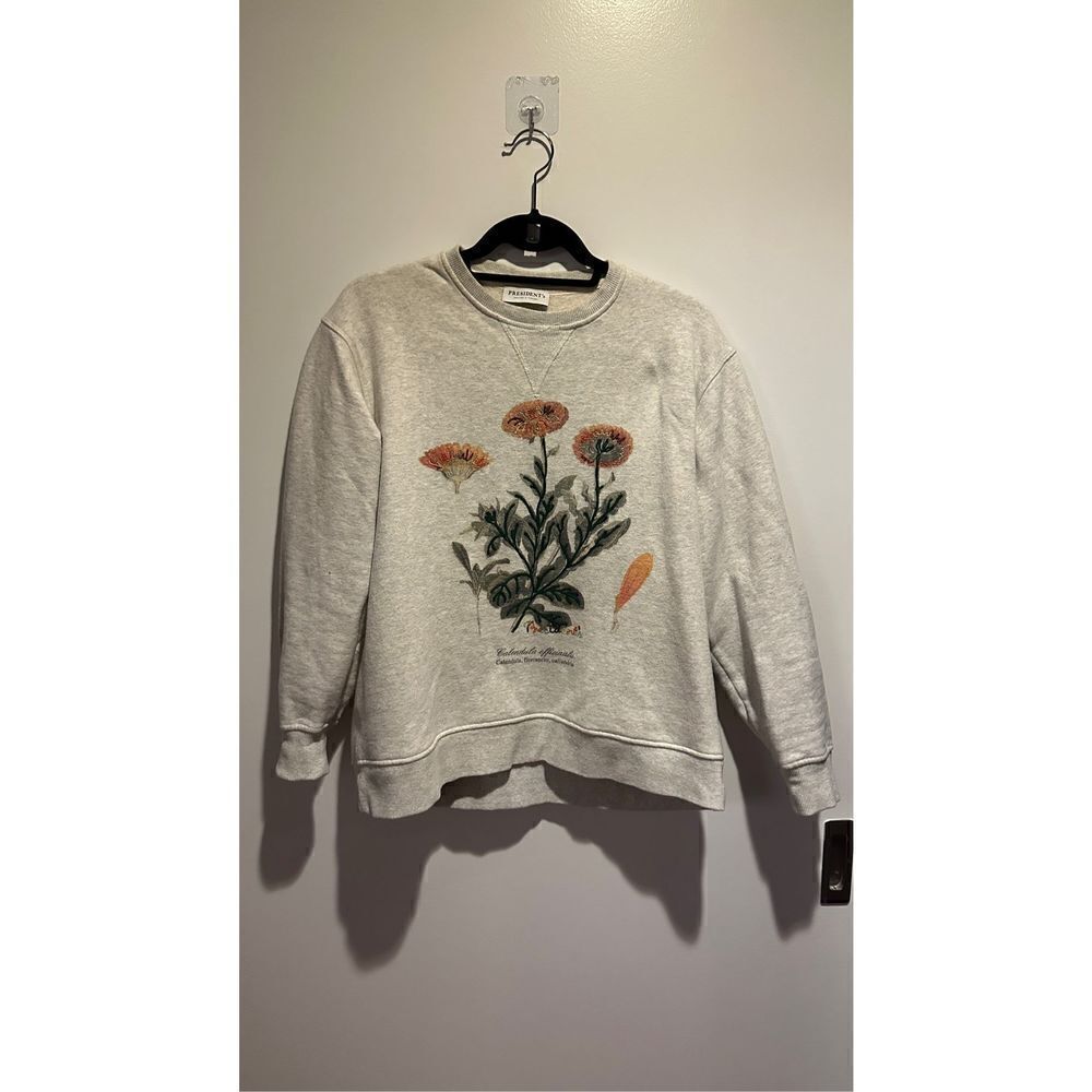 Embroidered Flowers Sweatshirt  from President’s